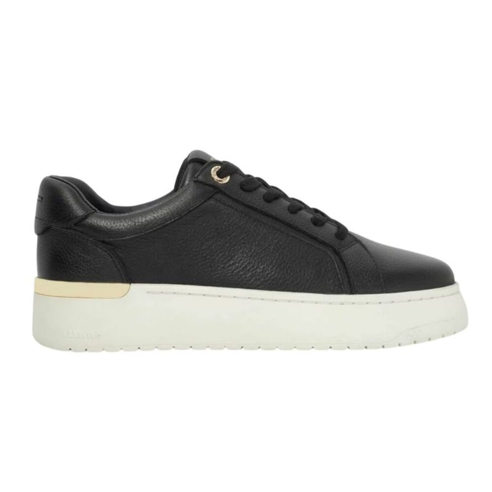 Dune London Womens/Ladies Emeelia Leather Platform Sneakers / Black